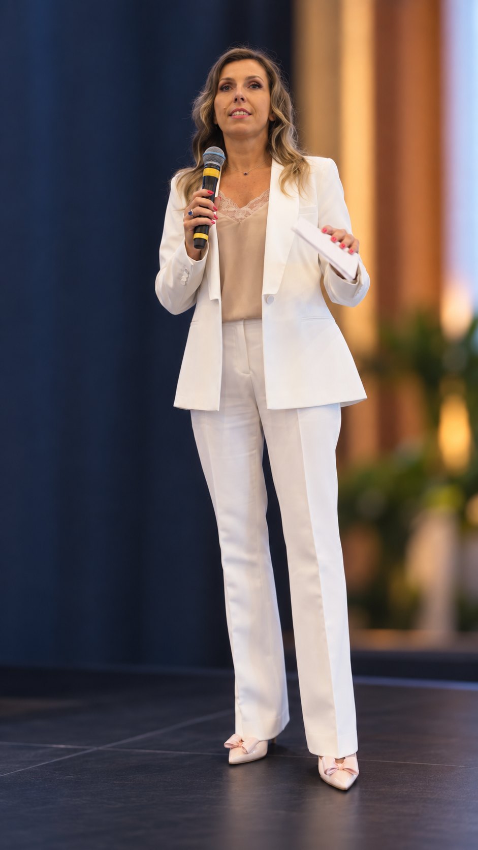 Kasia Biernacka on stage