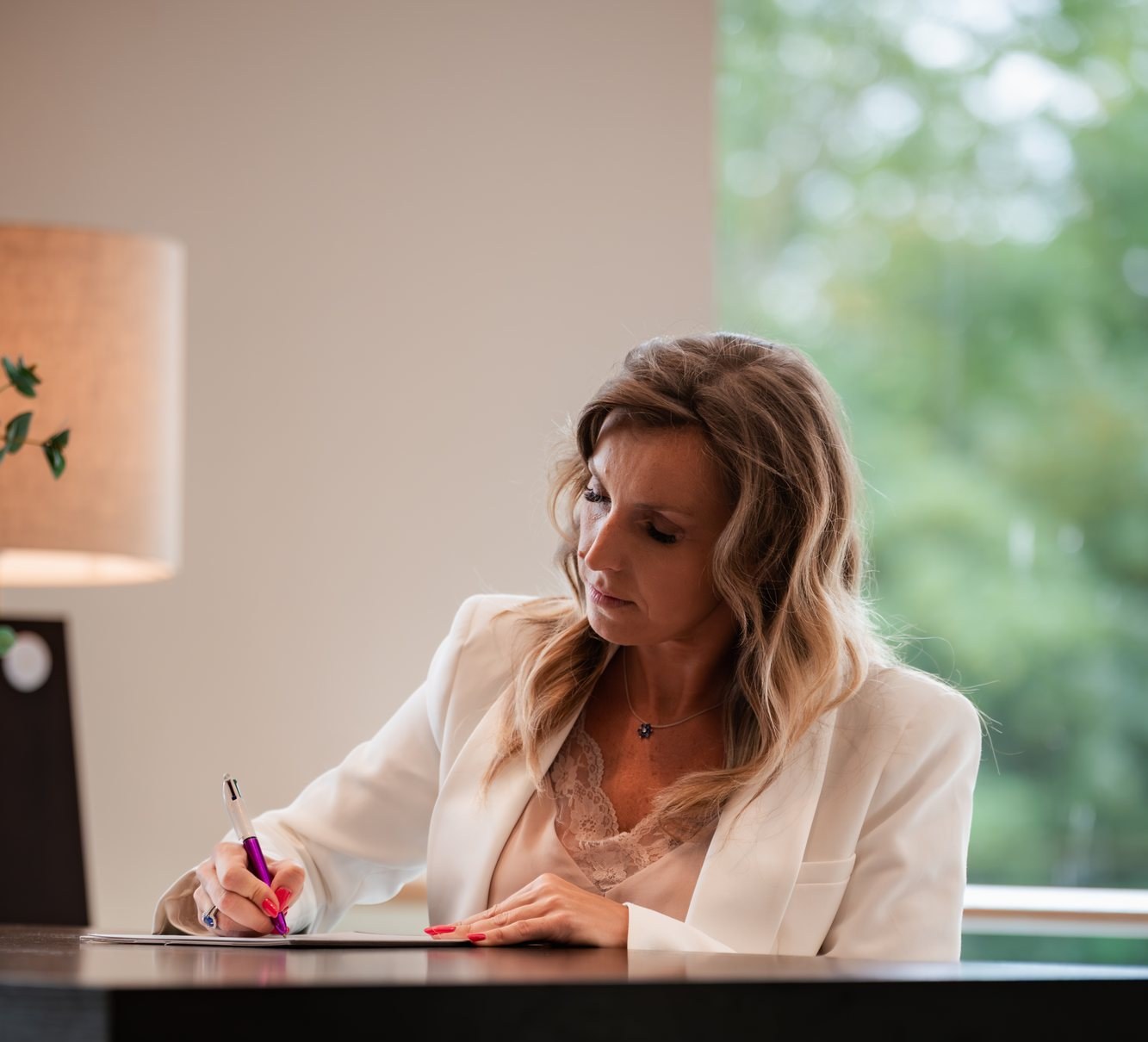 Kasia Biernacka writing